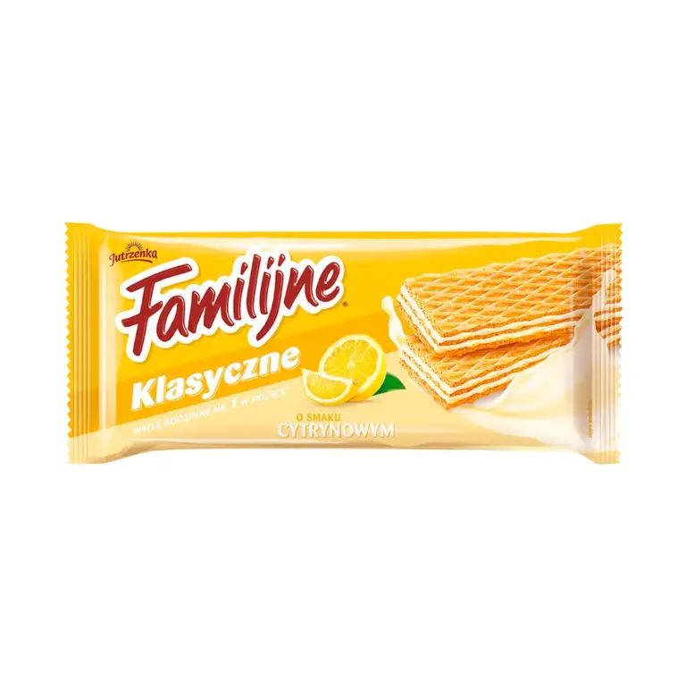 Anúncio: Wafer Jutrzenka Familijne Klasyczne Limón – 180g