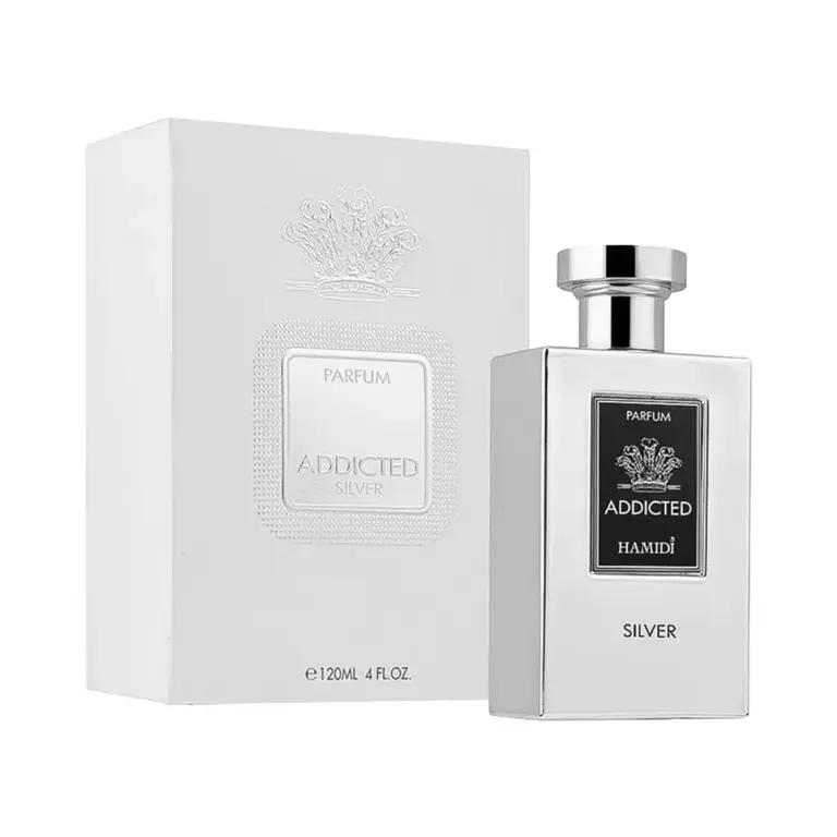 Anúncio: Perfume Hamidi Adiccted Silver Parfum 120ml - Unisex