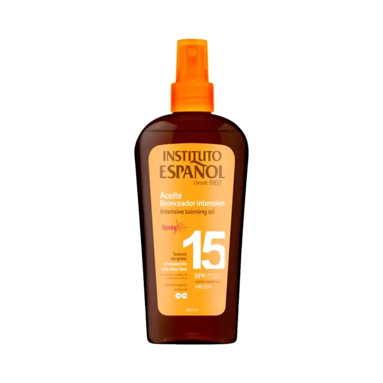 Anúncio: Aceite Protector Solar Instituto Español Aloe Vera SPF15 Spray - 250ml