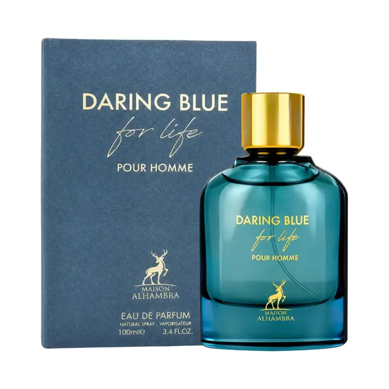 Anúncio: Perfume Maison Alhambra Daring Blue For Life EDP 100ml - Masculino