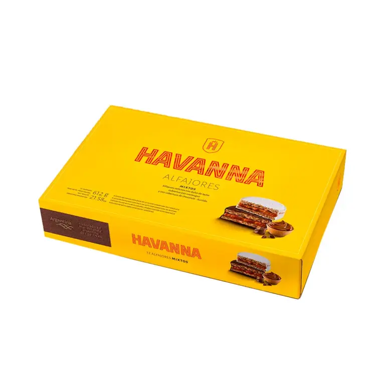 Anúncio: Alfajor Havanna Mixto Blanco y Negro - 12 Unidades