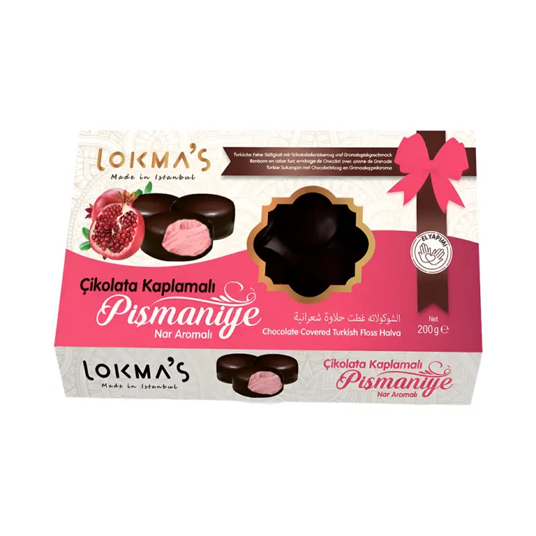 Anúncio: Pismaniye Lokmas Floss Halva de Chocolate con Granada 200g