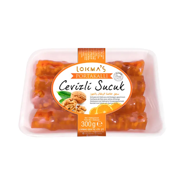 Anúncio: Lokmas Delicia de Nuez con Naranja 300g