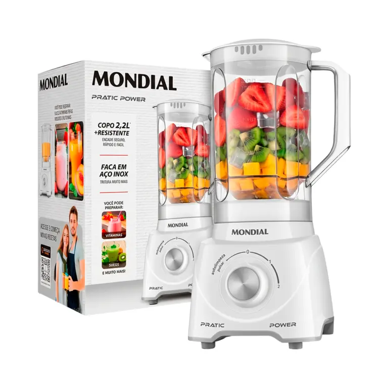 Anúncio: Licuadora Mondial Pratic Power L-97 550W - Blanco