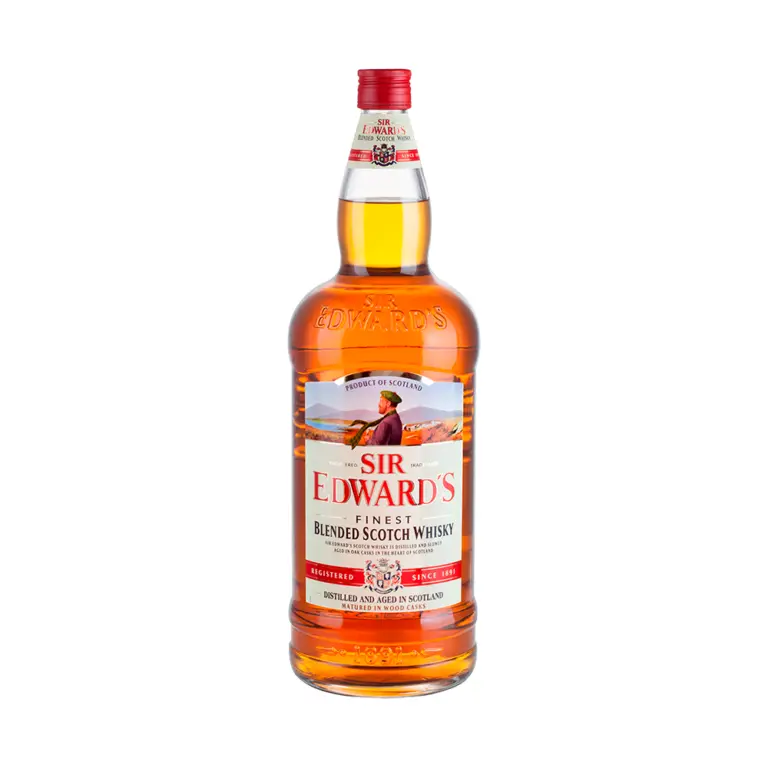 Anúncio: Whisky Sir Edward´s 8 años – 4.5L